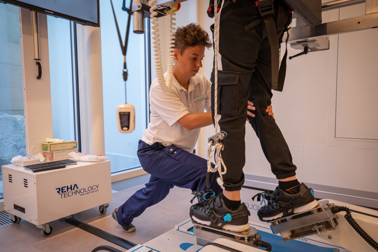 GEO-Gehroboter für die neurologische Gangrehabilitation